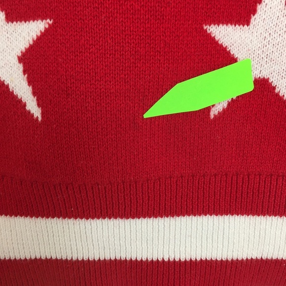 The Upside Red Star Louie Sweater Organic Cotton Knit Women’s XS Preppy Academia - Picture 6 of 14